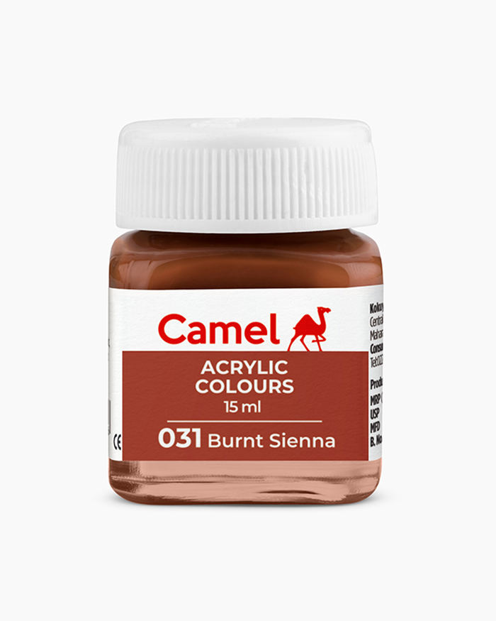 Burnt Sienna Camel Acrylic Colours